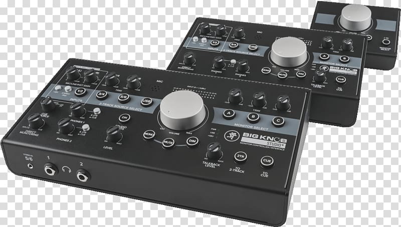 Audio Mackie Big Knob Electronics Recording studio, Capricon transparent background PNG clipart