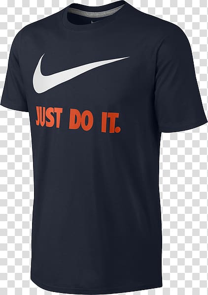 T-shirt Just Do It Nike Swoosh Clothing, nike swoosh transparent ...