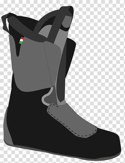 Ski Boots Skiing Shoe, skiing downhill transparent background PNG clipart