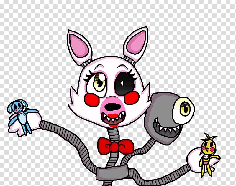 Five Nights at Freddy\'s 2 Mangle Whiskers Jump scare, others transparent background PNG clipart