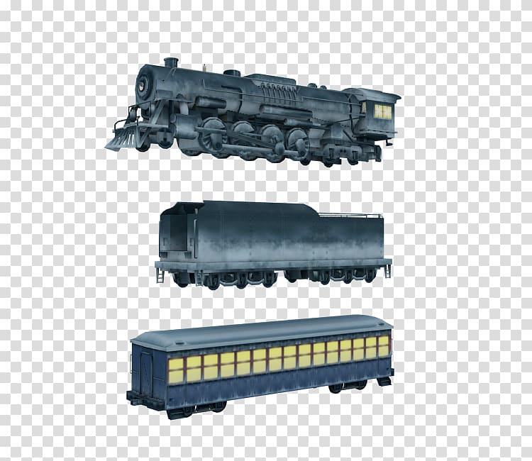 Train Railroad car Rail transport Cylinder, polar express transparent background PNG clipart