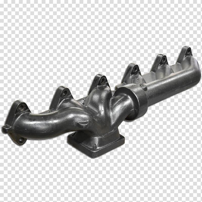 Car Exhaust system Diesel engine Manifold Turbocharger, ceramic three piece transparent background PNG clipart