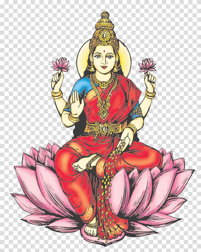 Goddess Lakshmi  Lakshmi Drawing transparent background PNG clipart   HiClipart