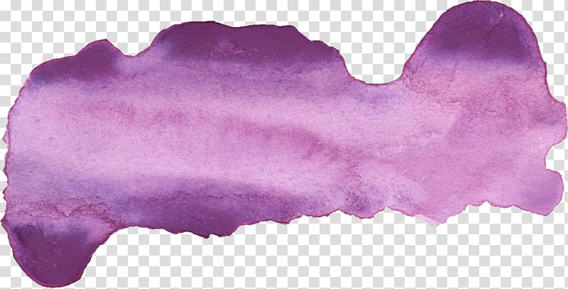 Purple Watercolor painting Lilac, purple transparent background PNG clipart