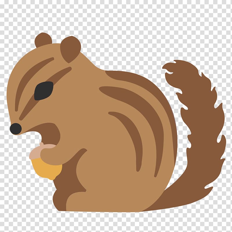Emoji Chipmunk Whiskers Squirrel WhatsApp, squirrel transparent background PNG clipart