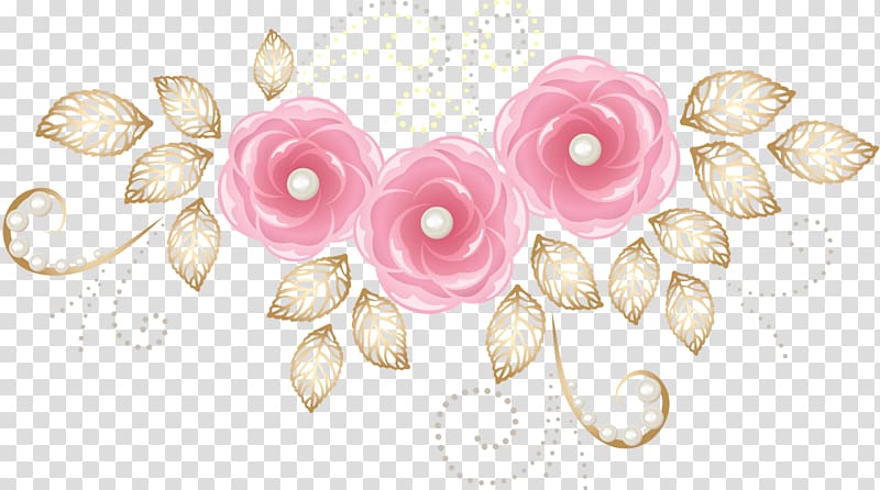 Flower Rendering, blush floral transparent background PNG clipart