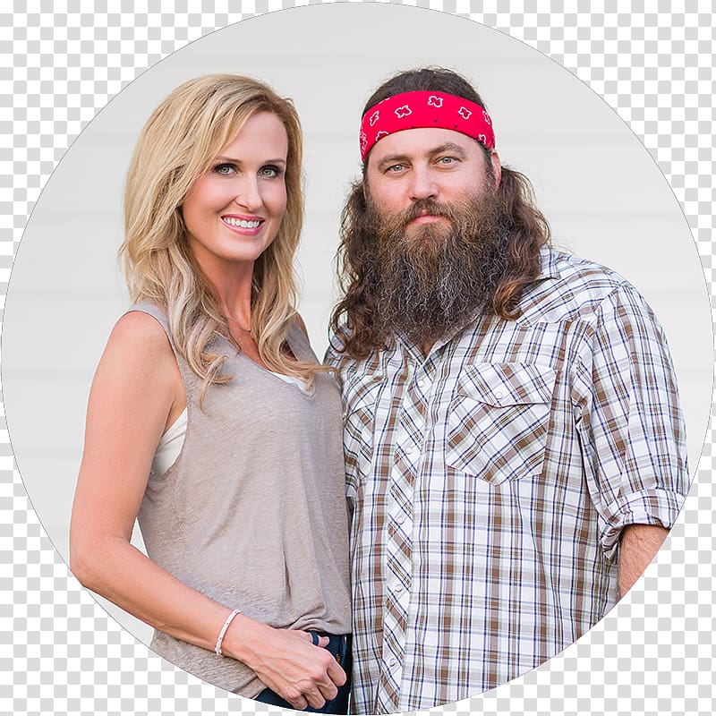 Willie Robertson Korie Robertson Duck Dynasty: Family, God and Guns West Monroe, Grateful Wife transparent background PNG clipart