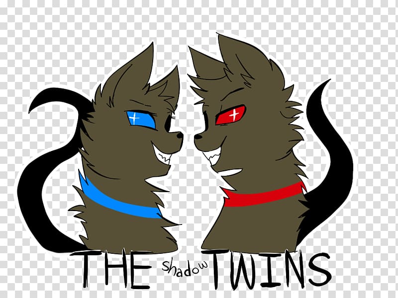 Cat The Shadow Twins Digital art Mammal, Cat transparent background PNG clipart