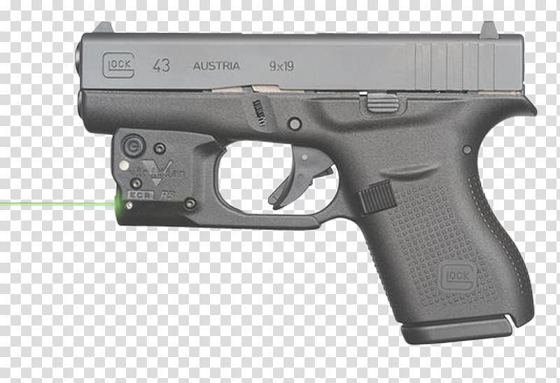 Sight Viridian Glock 43 Weapon, weapon transparent background PNG clipart