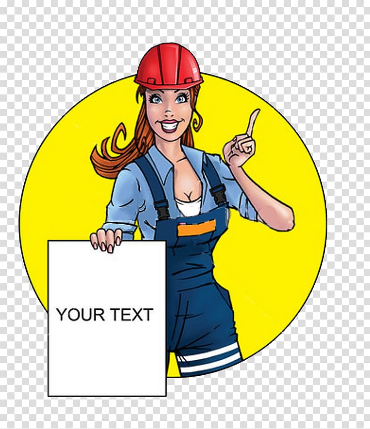 Paper Laborer Illustration, Cartoon woman holding blank paper transparent background PNG clipart