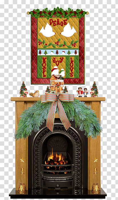 Christmas Furnace Fireplace, Christmas Stove transparent background PNG clipart