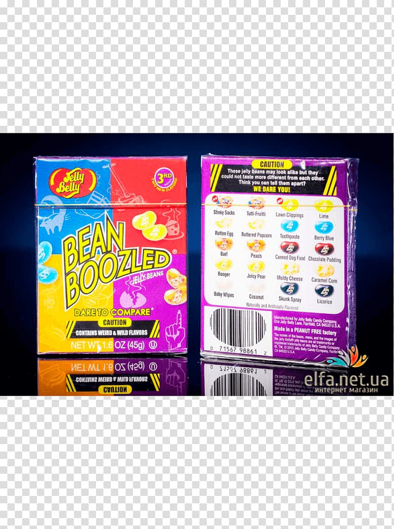 Jelly Belly BeanBoozled The Jelly Belly Candy Company, jelly belly transparent background PNG clipart