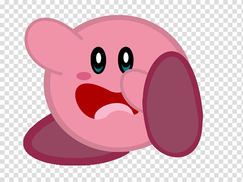 Mario Kirby Pink Nintendo , Kirby transparent background PNG clipart
