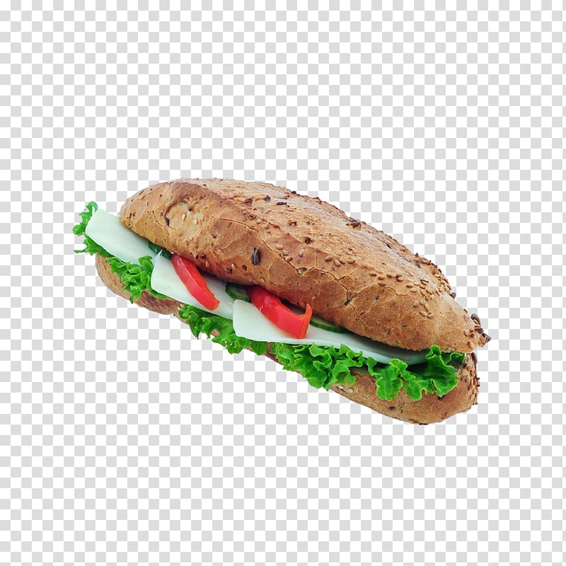 Ham and cheese sandwich Bocadillo Bánh mì Fast food Veggie burger, ham transparent background PNG clipart