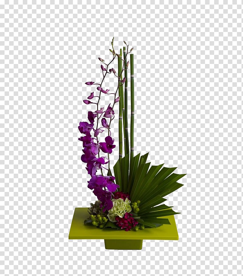 purple orchids bouquet centerpiece, Floristry Flower delivery Teleflora Petal, Flowers transparent background PNG clipart