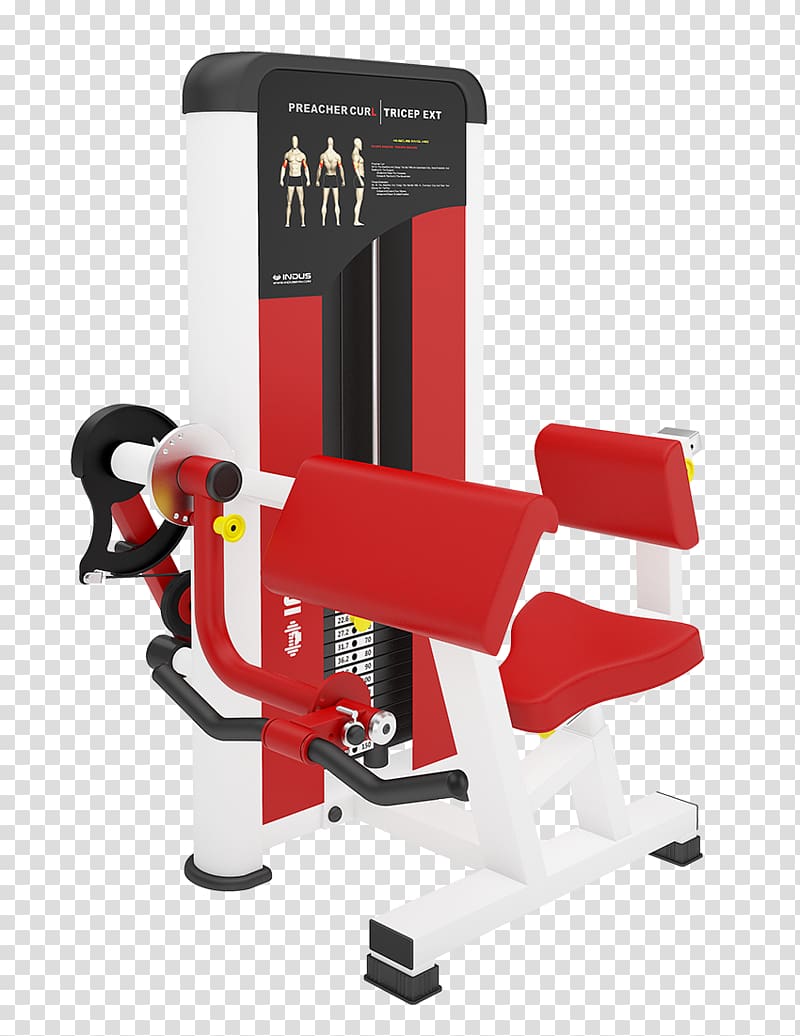 Indus Gym Equipment Lying triceps extensions Triceps brachii muscle Leg press Overhead press, fly transparent background PNG clipart