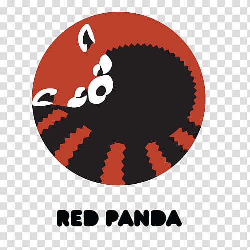 Red panda Giant panda Logo, design transparent background PNG clipart