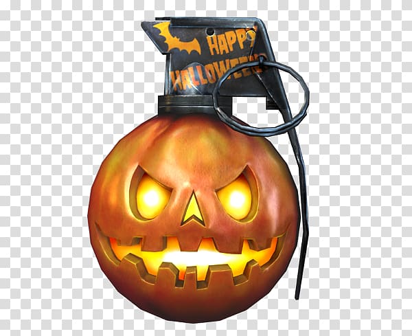 Jack-o'-lantern CrossFire Halloween Grenade Game, Halloween transparent background PNG clipart