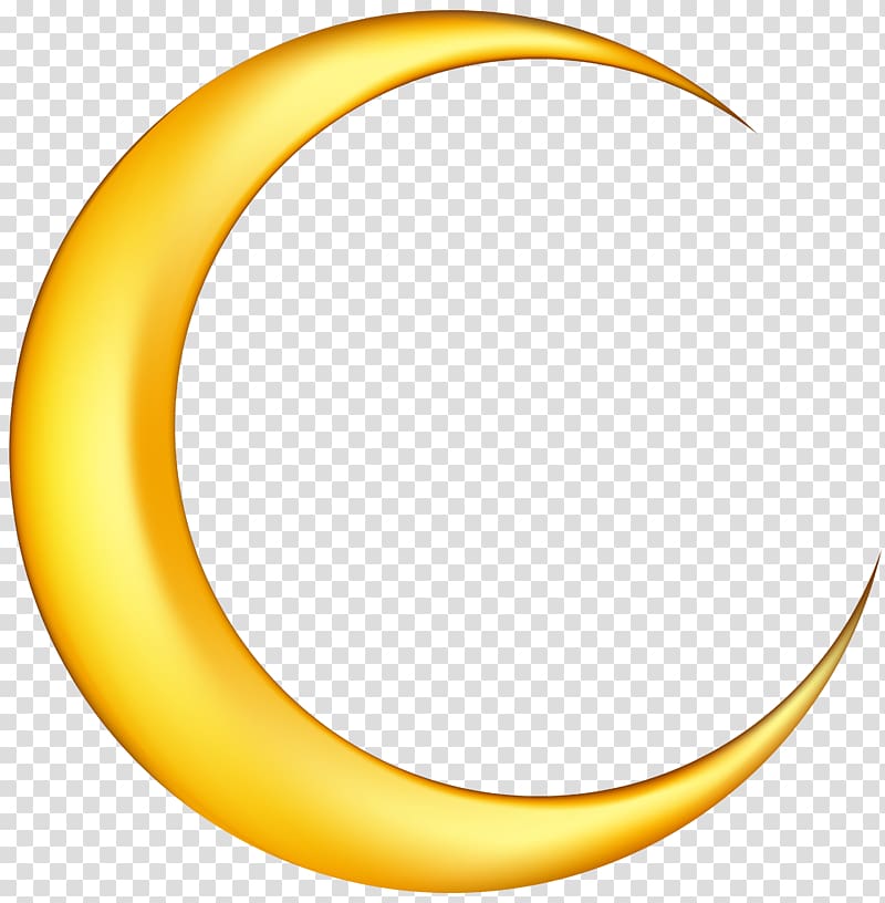 Moon Clipart Floral - Crescent Moon Vector Png - Free Transparent