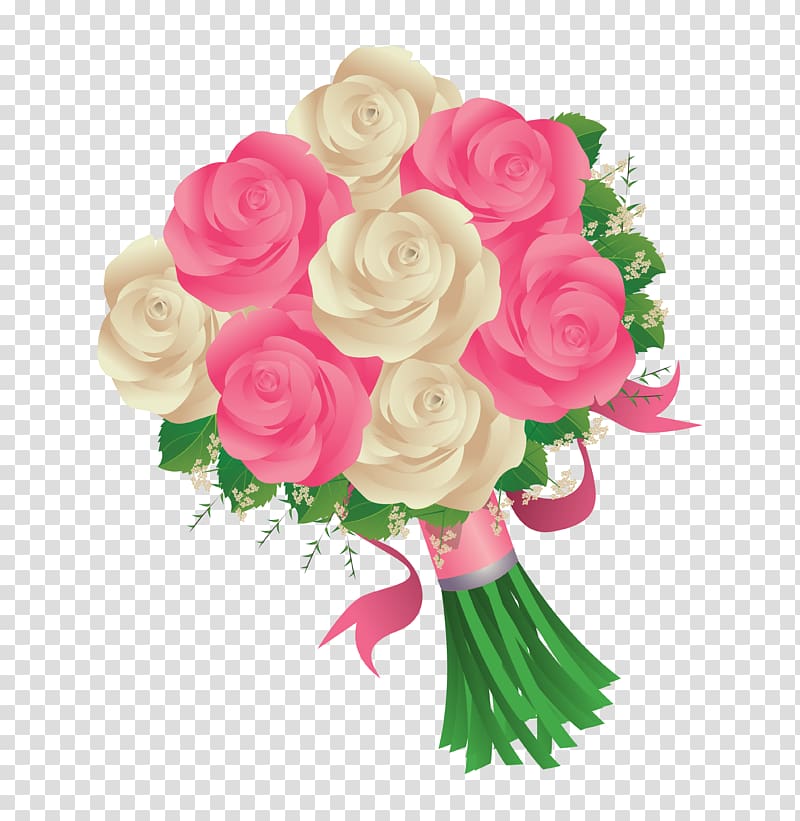 Flower bouquet Euclidean Ramo de noiva, Bouquet of flowers transparent background PNG clipart