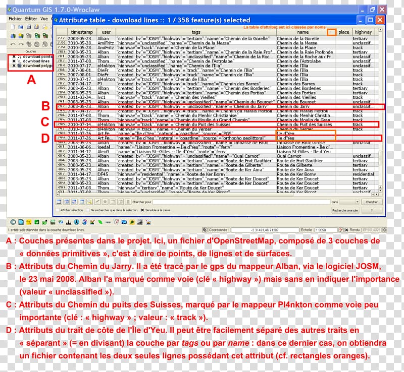 Web page QGIS OpenStreetMap Computer Software Geographic Information System, map transparent background PNG clipart