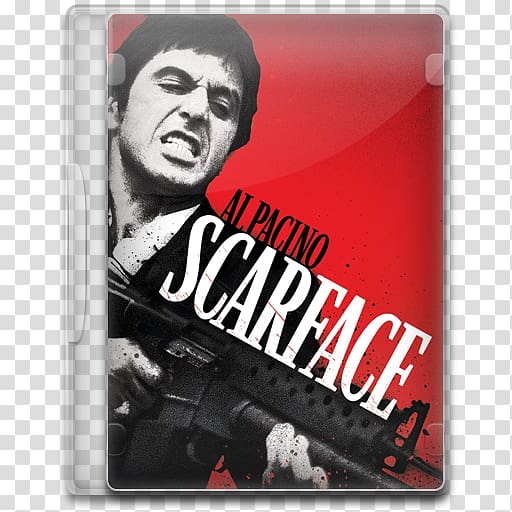 Brian De Palma Scarface Tony Montana DVD Film, scarface transparent background PNG clipart