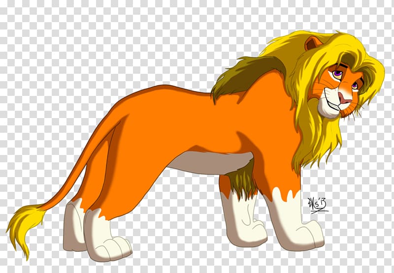 Big cat Mammal Animal Carnivora, The Lion King transparent background PNG clipart