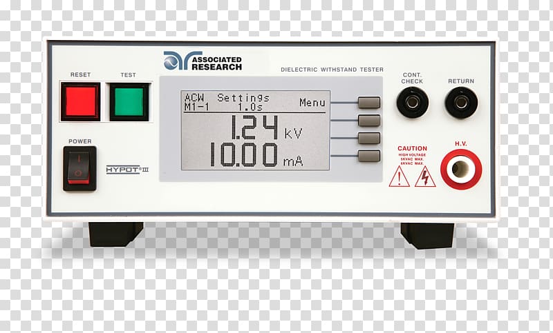 Hipot Electronics Electrical resistance and conductance Insulator Multimeter, safe production transparent background PNG clipart