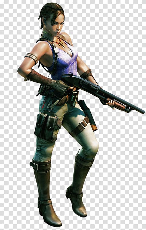 Resident Evil 5 Resident Evil 6 Jill Valentine Chris Redfield Resident Evil Outbreak, Fantasy character transparent background PNG clipart