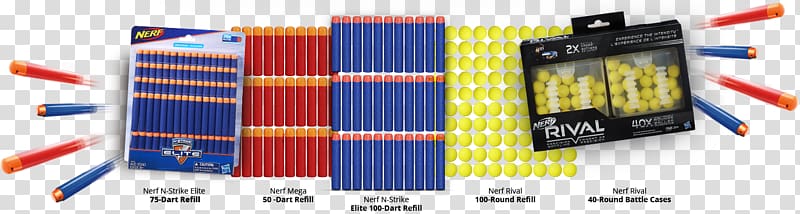 Nerf N-Strike Elite Nerf Blaster Darts, Nerf darts transparent background PNG clipart