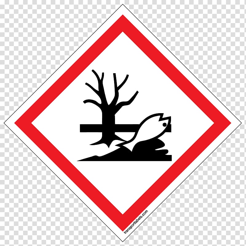GHS hazard pictograms Globally Harmonized System of Classification and Labelling of Chemicals Hazard Communication Standard Environmental hazard, no chemical added transparent background PNG clipart
