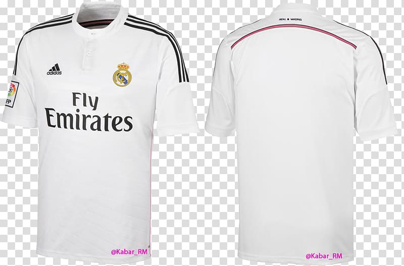 Real Madrid C.F. 2014 UEFA Champions League Final Jersey Kit, REAL MADRID transparent background PNG clipart