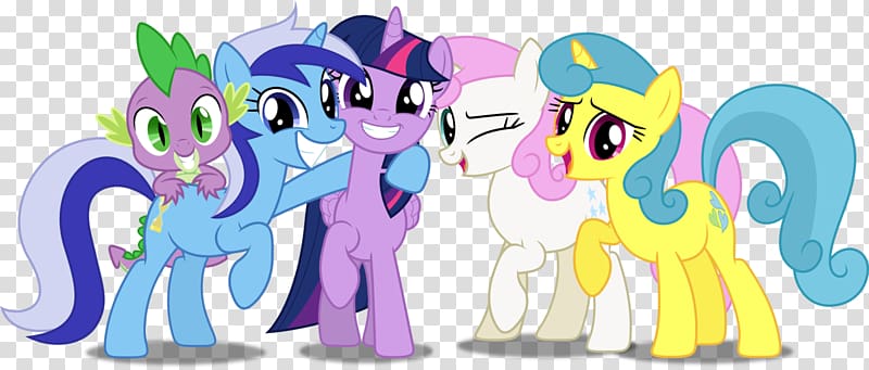 Twilight Sparkle Spike Pinkie Pie Rainbow Dash Rarity, friend transparent background PNG clipart