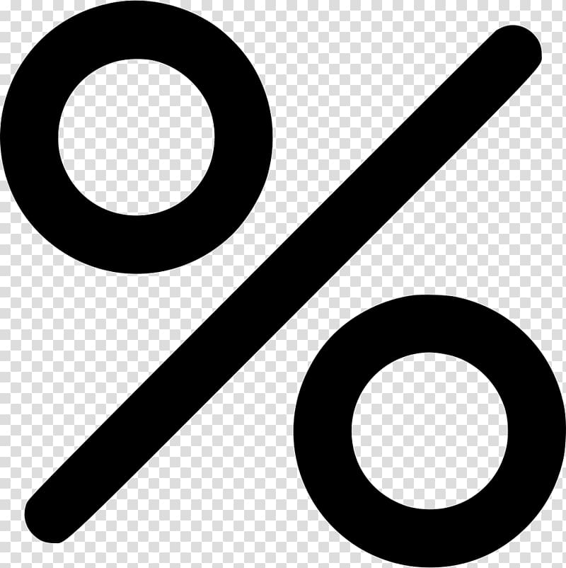 Percent sign Percentage Symbol, symbol transparent background PNG clipart