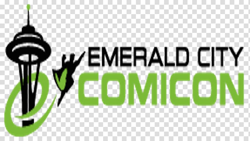 Emerald City Comic Con Logo Comics San Diego Comic-Con Nerdlocker, emerald city transparent background PNG clipart