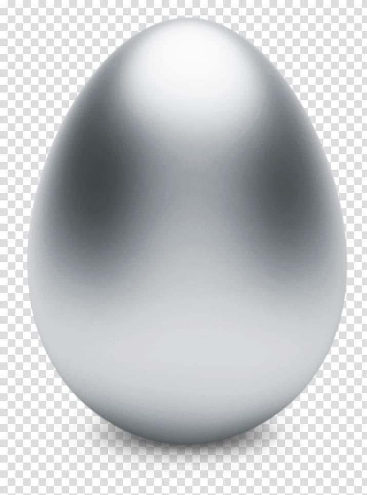 Easter egg Silver JAC Vapour Gold, egg transparent background PNG clipart