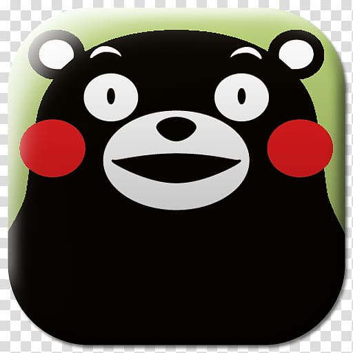 Kumamon Square Kumamoto Volters 2016 Kumamoto earthquakes Bear, bear transparent background PNG clipart