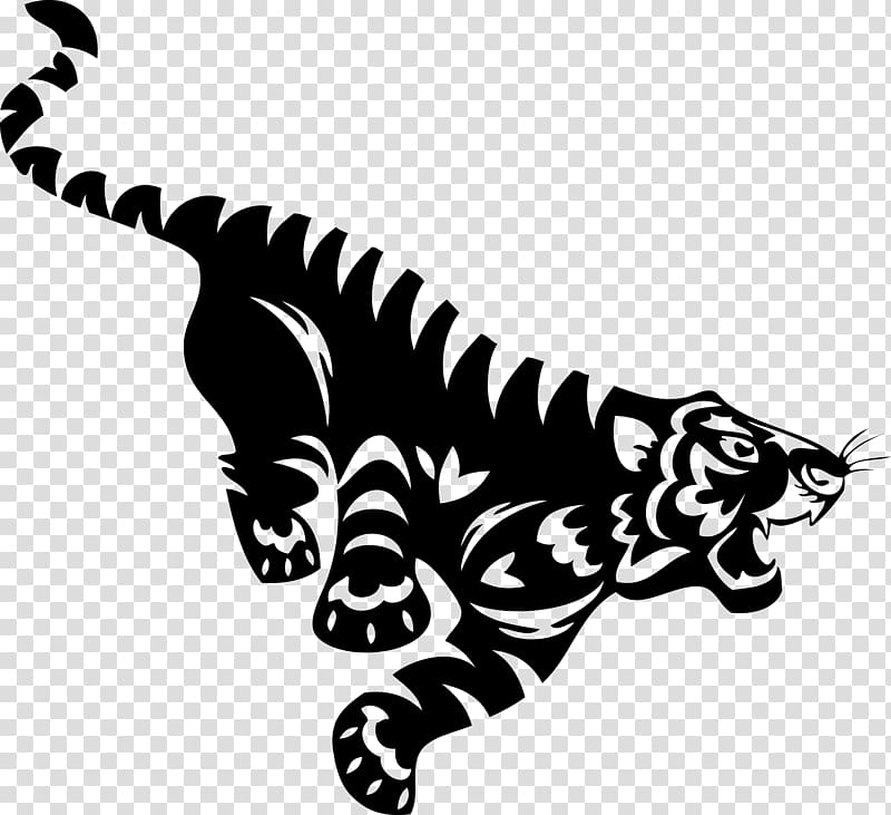 White tiger Logo , tiger transparent background PNG clipart