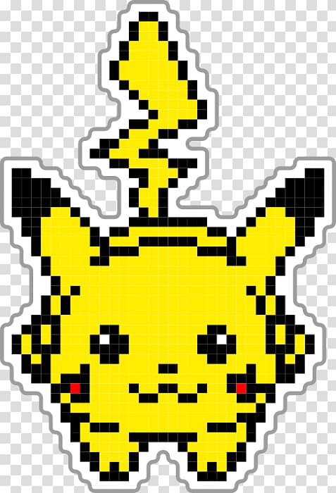 Pokémon Pikachu Pixel art Pichu Pokémon Pikachu, Pokemon 8 bit transparent background PNG clipart