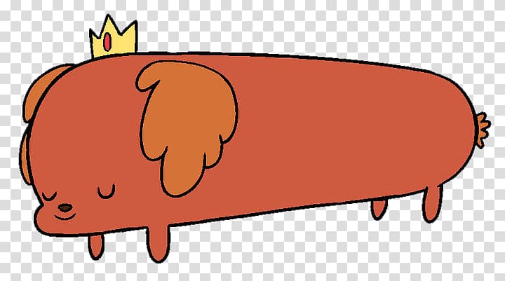 Hot dog Finn the Human Princess Bubblegum Jake the Dog, hot dog transparent background PNG clipart