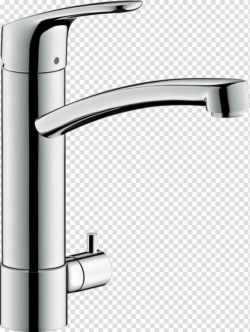 Faucet Handles & Controls Mixer Kitchen Hansgrohe Thermostatic mixing valve, kitchen transparent background PNG clipart