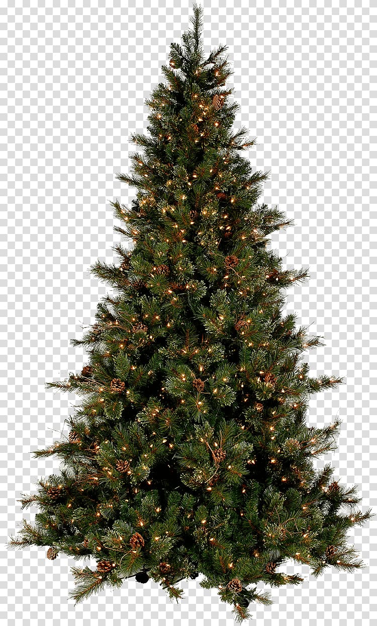 Christmas tree illustration, Christmas Tree Modern transparent background PNG clipart
