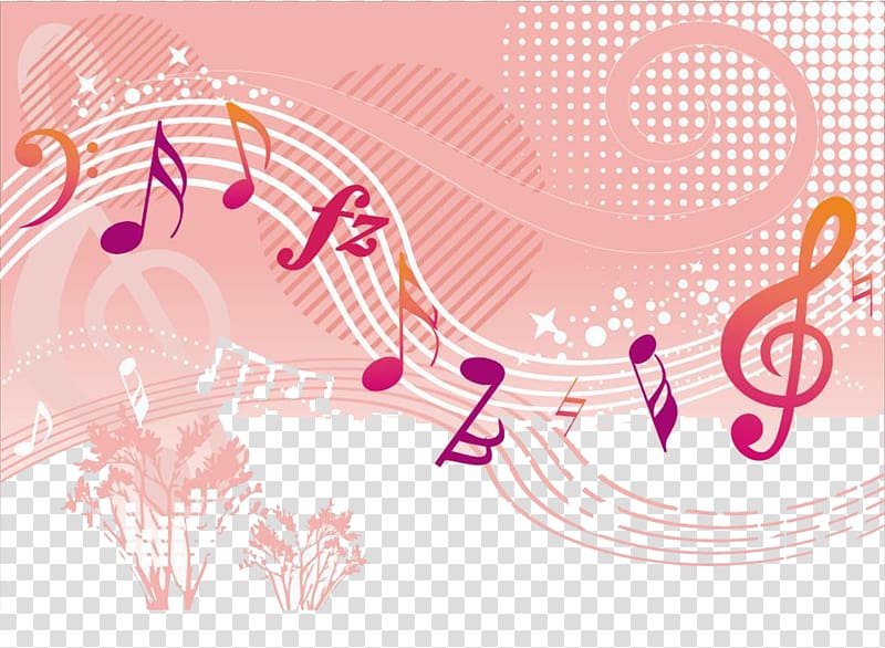 romantic musical background transparent background PNG clipart