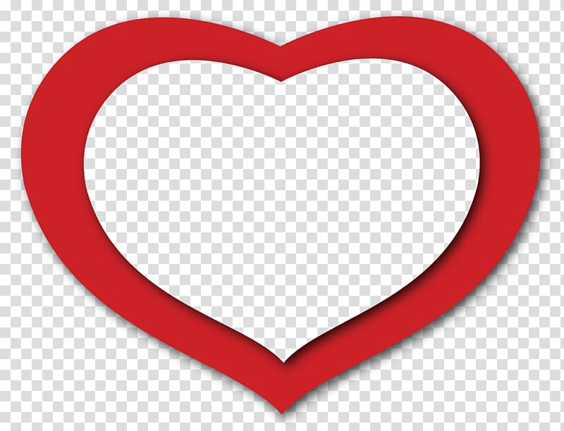 red heart illustration, Heart , Red Heart transparent background PNG clipart