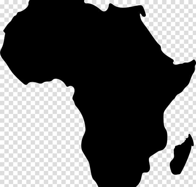 Africa Silhouette, Africa continent transparent background PNG clipart