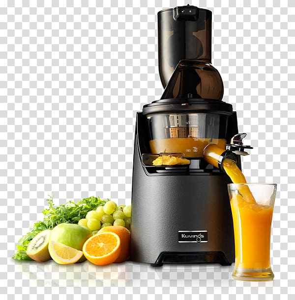 Kuvings B6000 Whole Slow Juicer Cold-pressed juice, juice transparent background PNG clipart