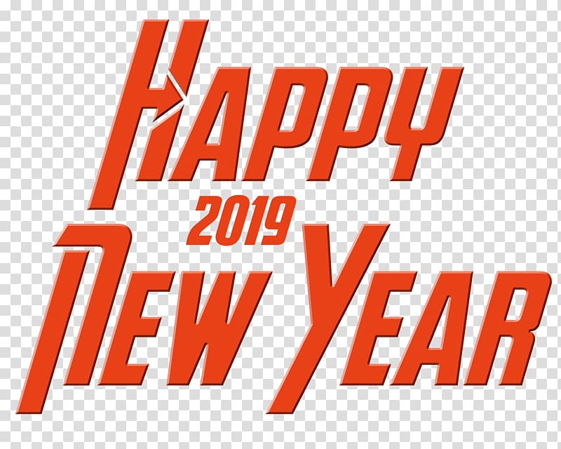 2019 happy new year text., others transparent background PNG clipart