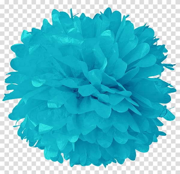 Pom-pom Cheerleading Paper Blue Color, variety lantern transparent background PNG clipart