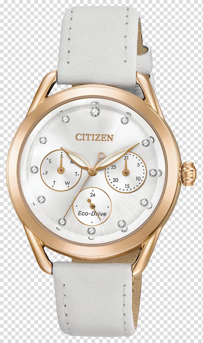 Eco-Drive Watch strap Citizen Holdings Chronograph, Citizen Watch transparent background PNG clipart