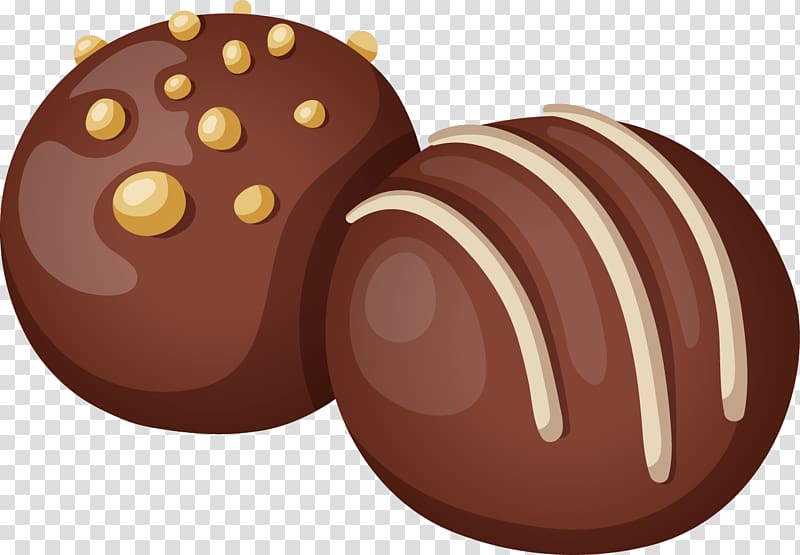Chocolate truffle Tea Pain au chocolat Chocolate balls, Cake and bread transparent background PNG clipart